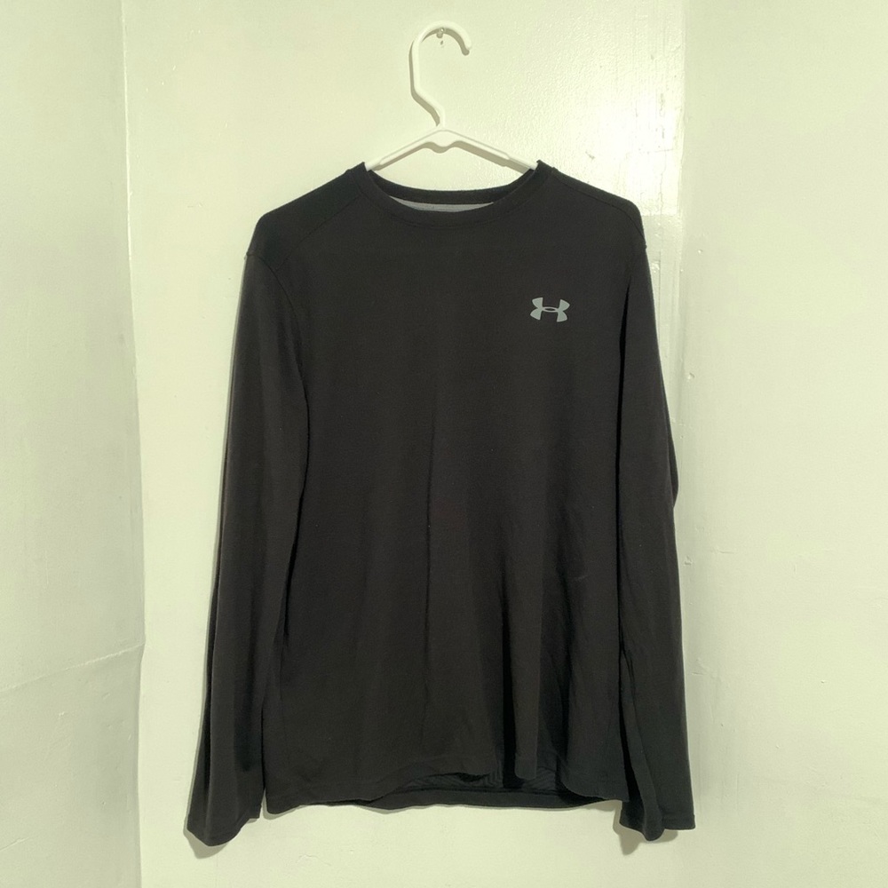 🏃‍♂️ UNDER ARMOUR MEN’S BLACK LONG SLEEVE ACTIVEWEAR TECH SHIRT TOP 🏃‍♂️